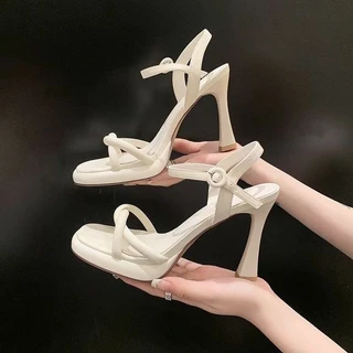 Stiletto French Sandals Premium Gentle New Casual