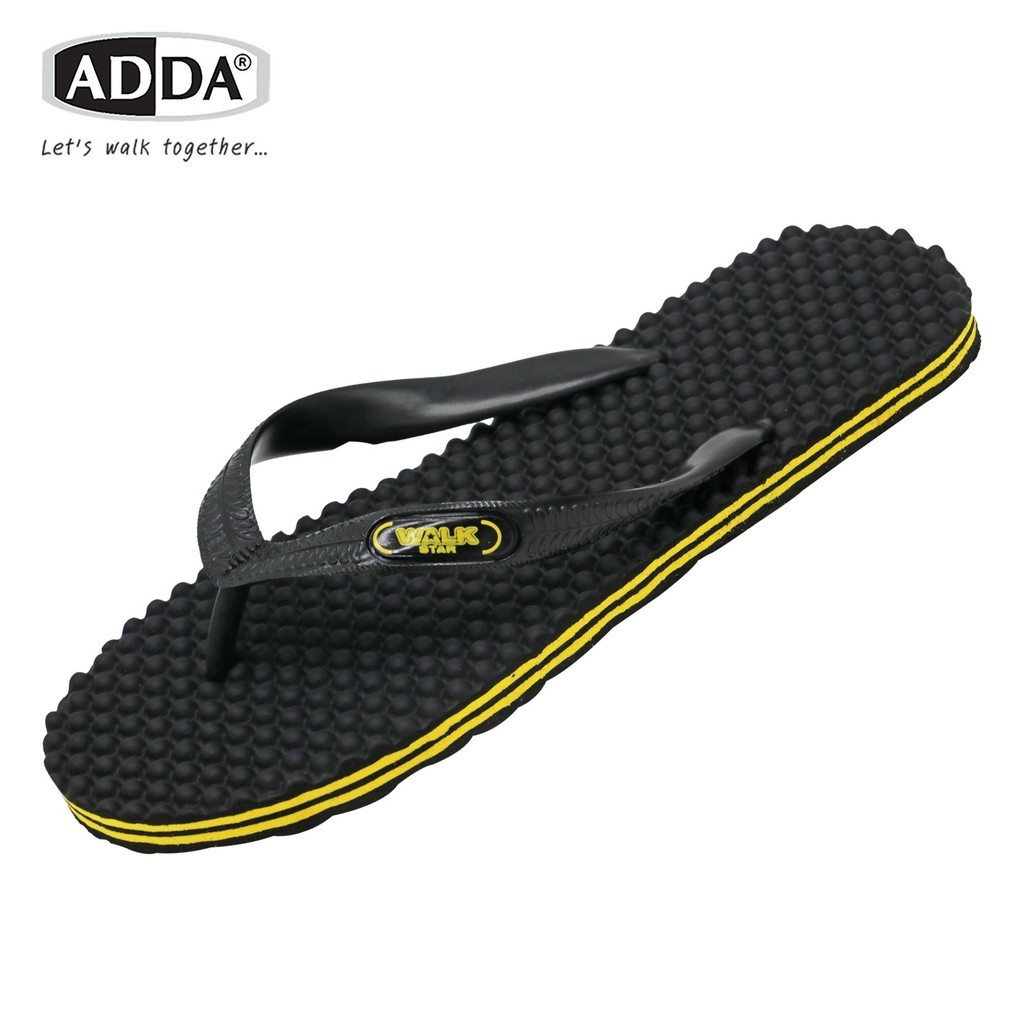 "รองเท้าแตะ ADDA Walk Star รุ่น8D01-M1 พื้นนวด กันลื่น ใส่สบาย ทุกการเคลื่อนไหว ทนทานต่อการใช้งาน"