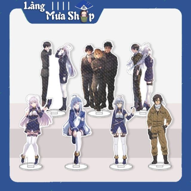 Mica Standee อะนิเมะ/มังงะ 86 (EIGHTY-SIX) - พลาสติกแข็งอะคริลิค พิมพ์ด้วยรายละเอียดคมชัดมากมาย