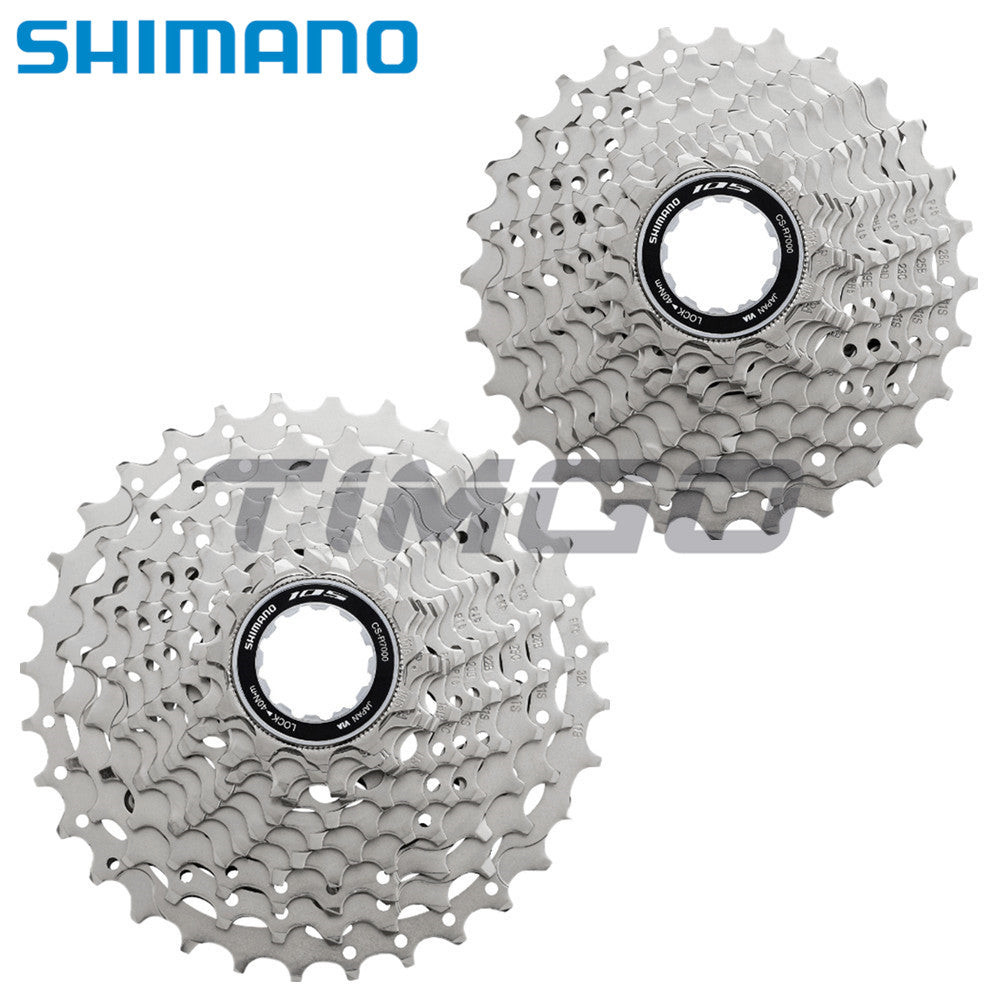 Shimano 105 CS-R7000 11 Speed Road Bike Cassette Sprocket HG-EV สีเงิน
