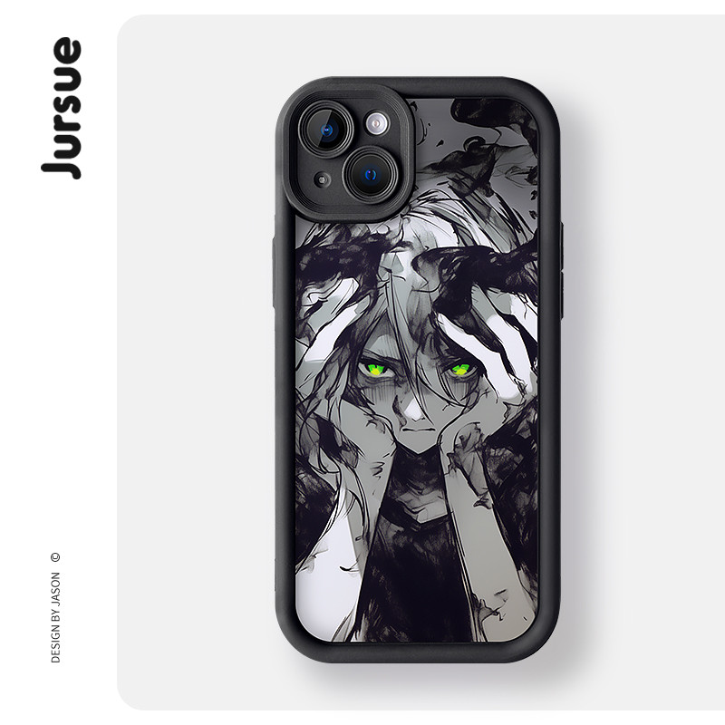 Jursue เคสไอโฟน เคสซิลิโคนนุ่มกันกระแทกการ์ตูนอนิเมะตลก เคสโทรศัพท์ iPhone 16 15 14 13 12 11 Pro Max SE 2020 X XR XS ip 8 7 Plus Z1537Q