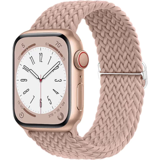 สายยางยืดไนลอน For IWatch Apple Watch Ultra 3 2 Series 11 10 9 8 7 5 6 4 3 SE 49มม 45มม 46มม 44มม 42มม 40มม 38มม เทปถัก