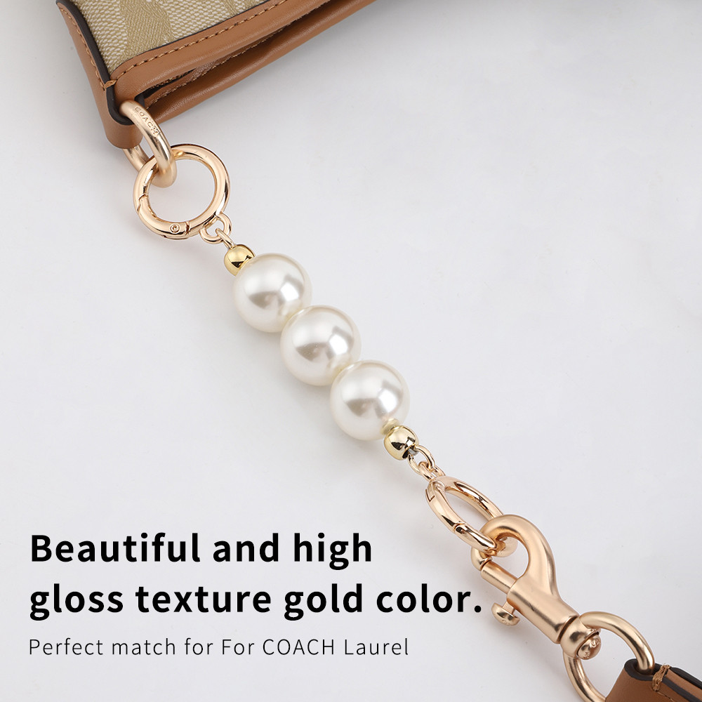 CRAZYSMITH กระเป๋าสะพายข้างโซ่โลหะ สายคล้องปรับได้น่ารัก สำหรับเสริมความยาวสายกระเป๋าถือ - รูปที่ 4