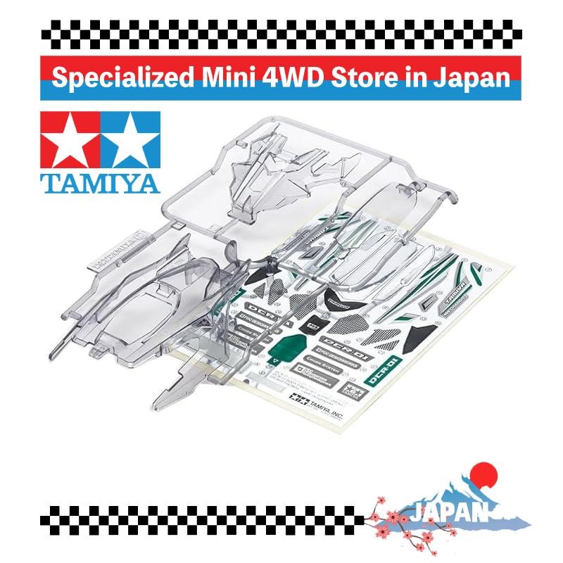 Tamiya Mini 4WD สินค้าโครงการพิเศษ DCR-01 (Decross-01) Body Parts Set ควันแสง 95360
