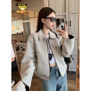 [Grojoy] (จัดส่งจากคลังไทย)โปรโมชั่น ฤดูหนาว🔥เสือคลุมแขนยาวไส่ได้2ด้านรุ่น ...GR3652#