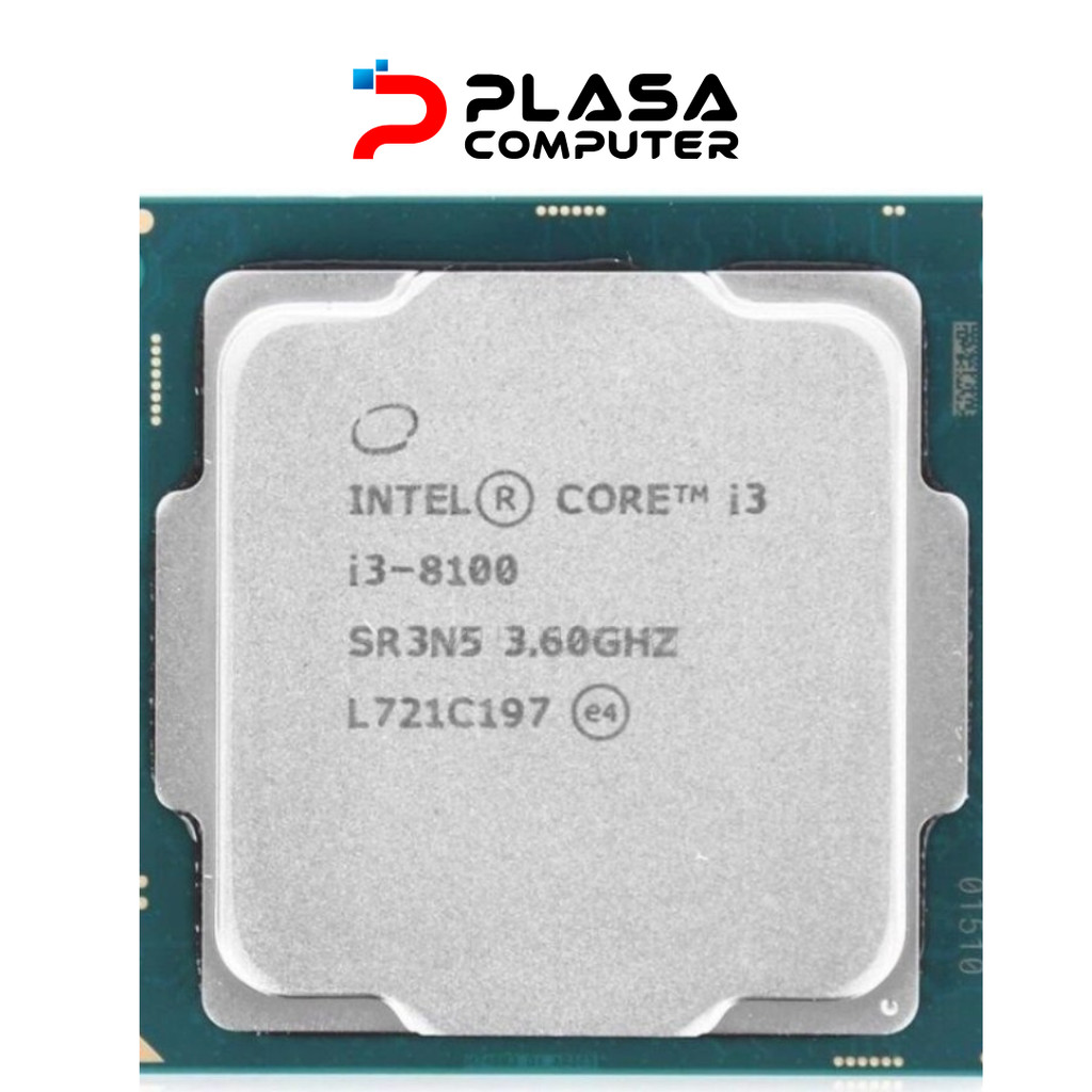 Intel Core I3 8100 3.60GZ ถาด LGA 1151 / I3 8100 / 8100 โปรเซสเซอร์