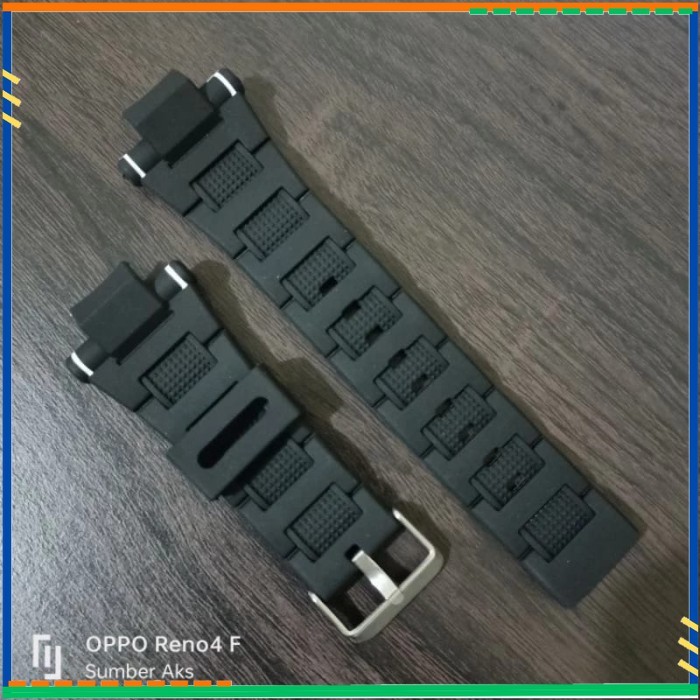 BIDEN R004 R012 RUBBER WATCH STRAP R 004 - สีดํา