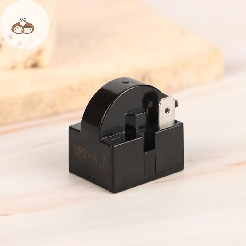 Bef QP2-4.7 PTC Starter Relay 1 Pin ตู้เย็นรีเลย์และ 6750C-0005P ตู้เย็น Overload Protector TH