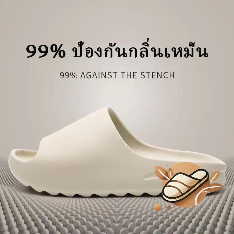 รองเท้าแตะสไตล์สปอร์ตกันลื่น พื้นนุ่มเปิดนิ้ว สวมใส่สบาย เหมาะสำหรับกลางแจ้ง