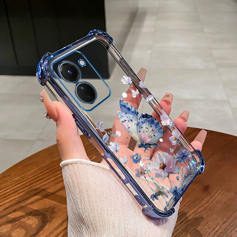 เคส VIVO Y27 5G Y36 4G Y27S V2232 V2247 V2302 เคสโทรศัพท์สําหรับสาว 2025 ใหม่ Soft Anti fall เกราะป้องกันน่ารัก LSHD