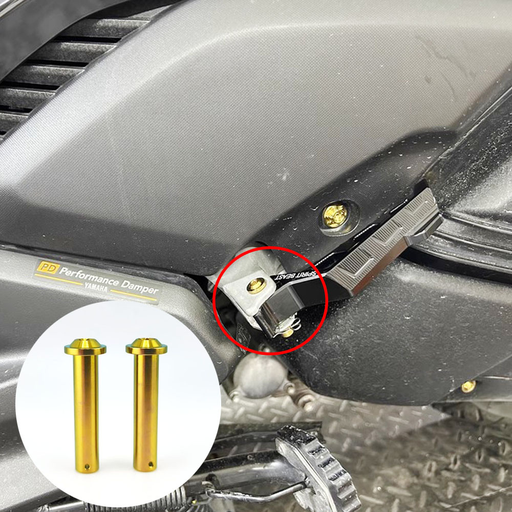 Gr5 TC4 Titanium Yamaha honda suzuki รถจักรยานยนต์ FootRest Latch Bolt M6 M8