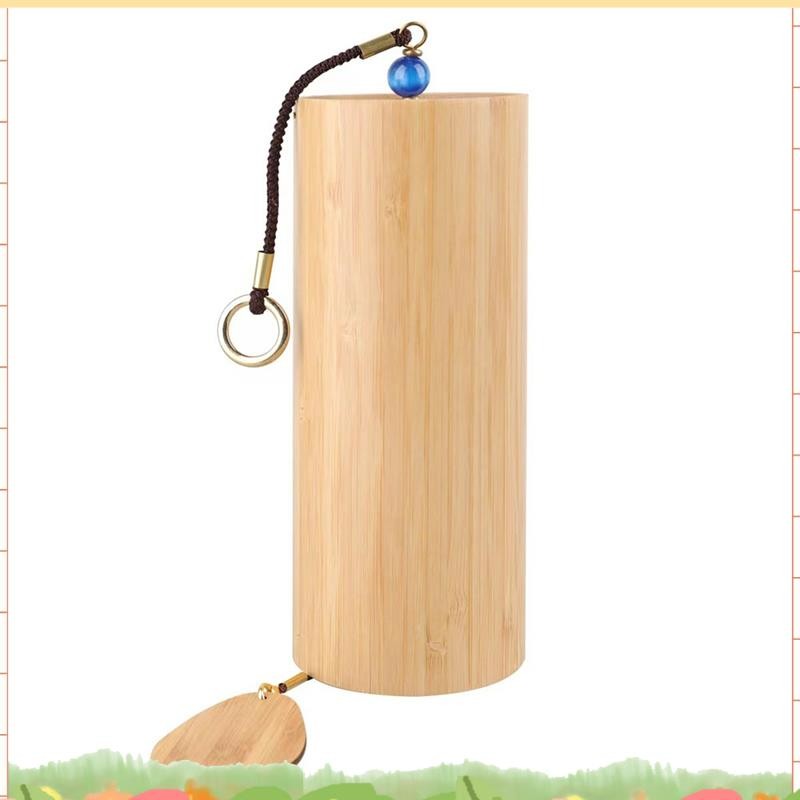 Super Chakra Chime ไม้ไผ่สมาธิ Chimes สําหรับกลางแจ้ง Wind Chime เครื่องดนตรี Chimes ชุด C Chord ตกแต่ง