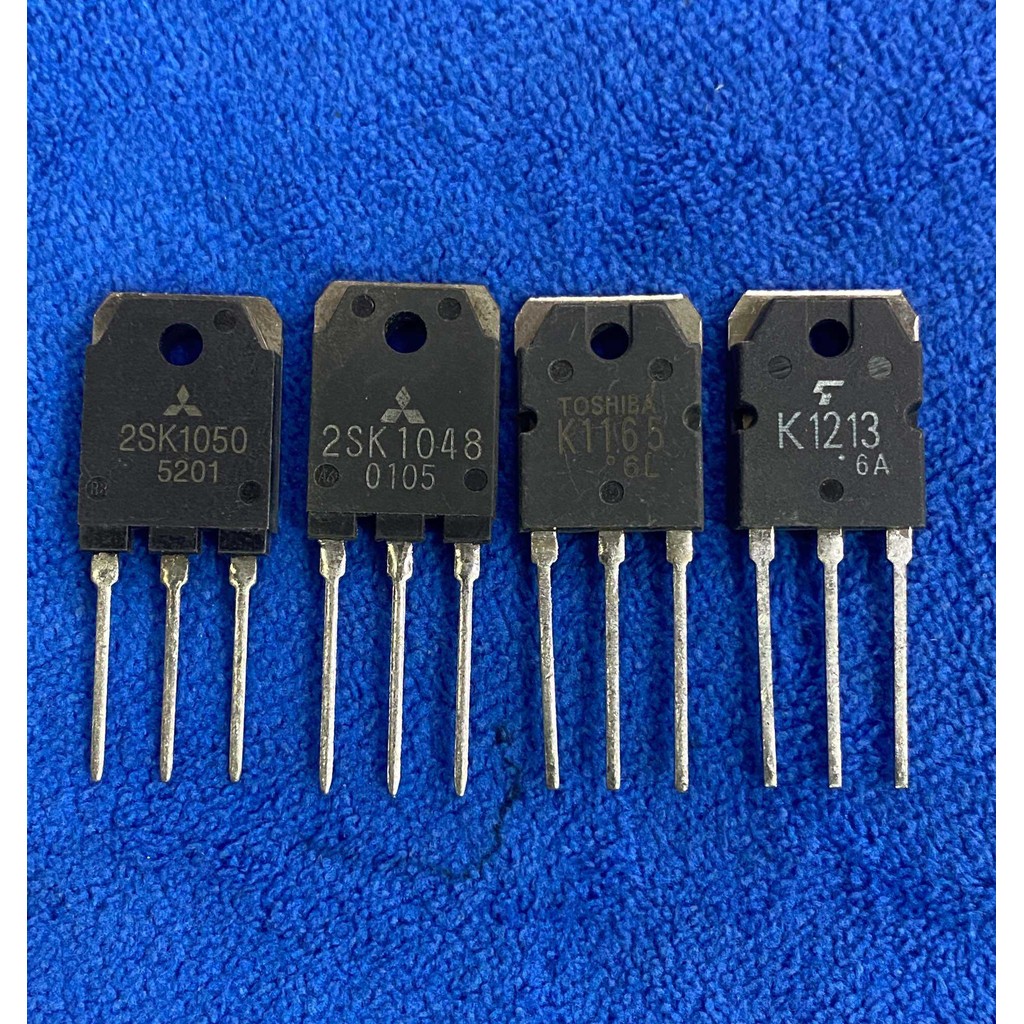 2SK1050แท้, 2SK1048แท้, 2SK1165แท้, 2SK1213แท้ MOSFET มีพร้อมส่งในไทย