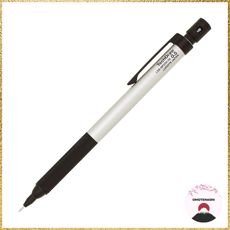 Luddite TechDraw2 Mechanical Pencil 0.5mm Silver LDB-MP2SV-05