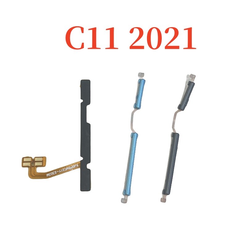 ปุ่มพาวเวอร์สําหรับRealme C11 2021 ON OFF Volumeปุ่มflex