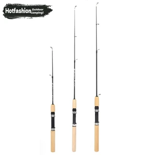 60/80/100 ซม.คาร์บอนปลาเสากุ้งฤดูหนาวตกปลาน้ําแข็ง Rod River Tackle Pesca