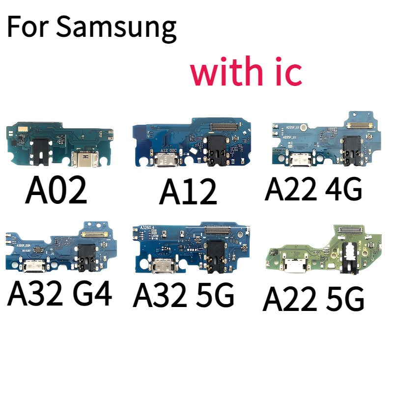 แพรตูดชาร์จ (Charging Port Flex )  Samsung Galaxy A02 A12 A22 A32 4G 5G