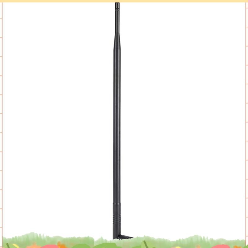 เสาอากาศ WiFi Super 12DBI, เสาอากาศ WiFi ระยะไกลกําลังสูง 2.4G/5G ดูอัลแบนด์พร้อมขั้วต่อ RPPSMA สําหรับเครือข่ายไร้สาย