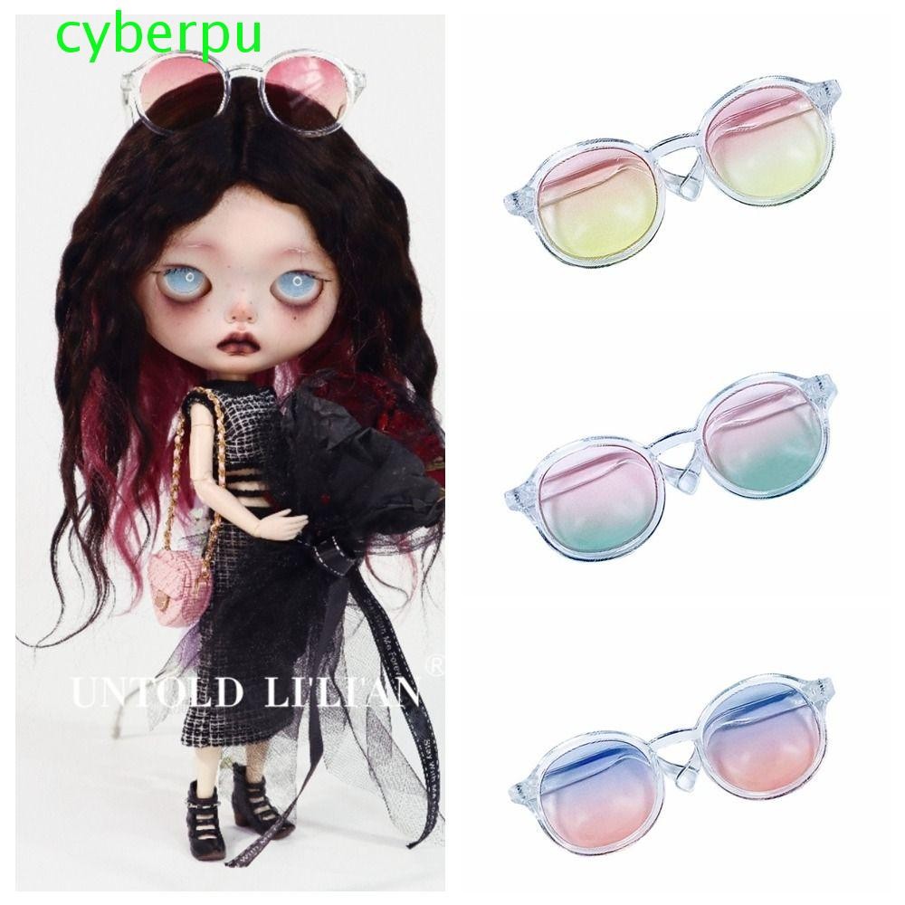 Cyberpullse ตุ๊กตามินิแว่นตา,พลาสติกหลายสีตุ๊กตา,แฟชั่น 9 ซม.น่ารักน่ารักตุ๊กตาแว่นตาเด็กของขวัญ