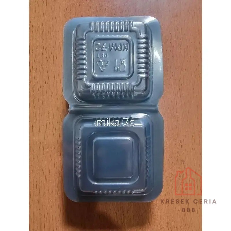 BK888 [CONTENTS 100PCS 1 PACK] เค้กมิก้า ขนาด 7XC 7C เนื้อหา 100 ชิ้น Food Grade / Mika Box Putu Ayu