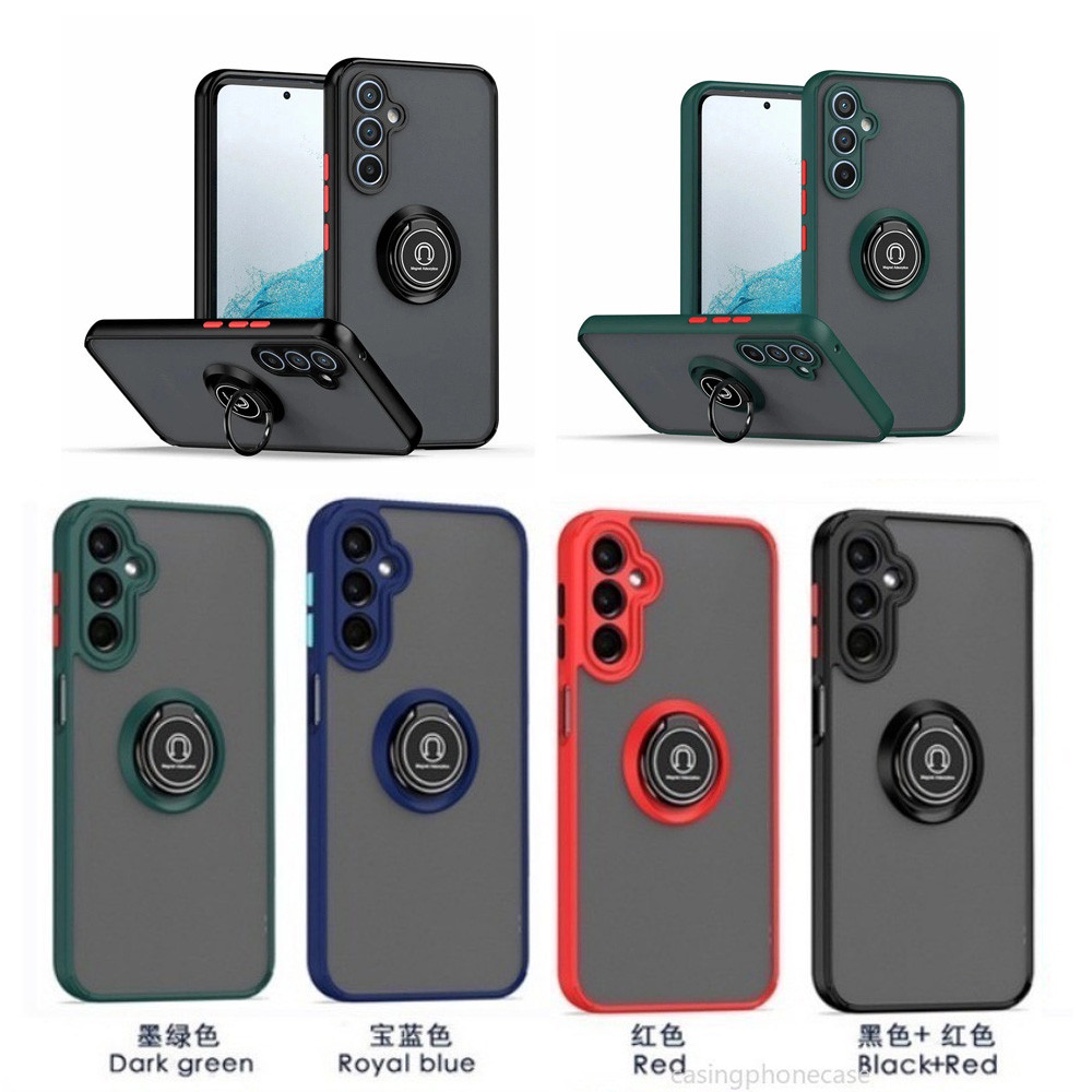 สําหรับ Infinix Smart9 Hot50i Hot50/5G Hot50Pro + Smart8 Hot40i Tecno POP9 Spack Go1 Go/2023 เคส แหวน ตั้งได้ 044