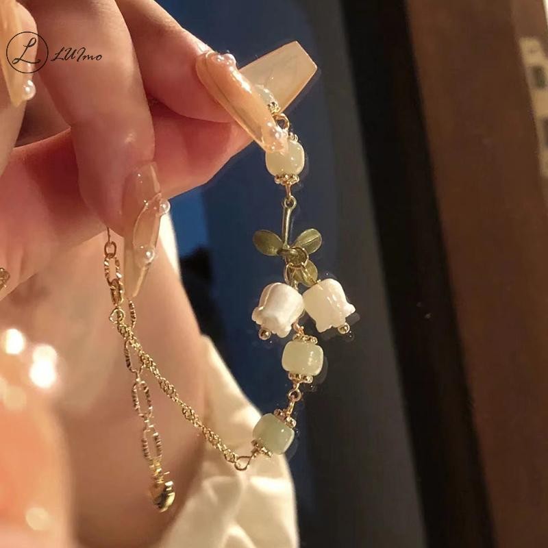 Luimo แฟชั่น Hollow สร้อยข้อมือผีเสื้อ Fairy Double Layer sel Chain สร้อยข้อมือเงินสําหรับผู้หญิงสาวเครื่องประดับของขวัญใหม่