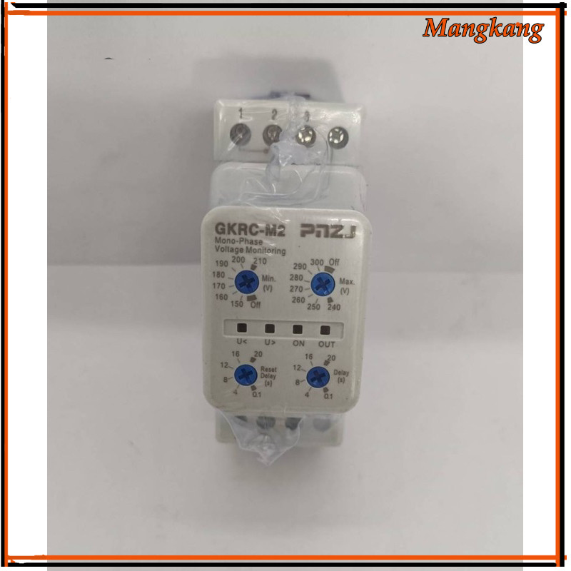 ของใหม่! GKRC-M2(220/230VAC)/GKRC-03F(380VAC) OVER AND UNDER VOLTAGE PROTECTION RELAY รีเลย์ป้องกันแ