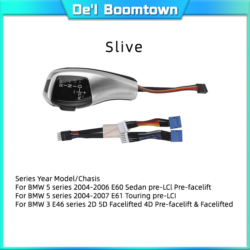 LED เกียร์ Shift Knob Shifter Lever สําหรับ BMW 1 3 5 6 Series E90 E60 E46 2D 4D E39 E53 E92 E87 E93 E83 X3 E89 อุปกรณ์เสริมอัตโนมัติ - รูปที่ 6