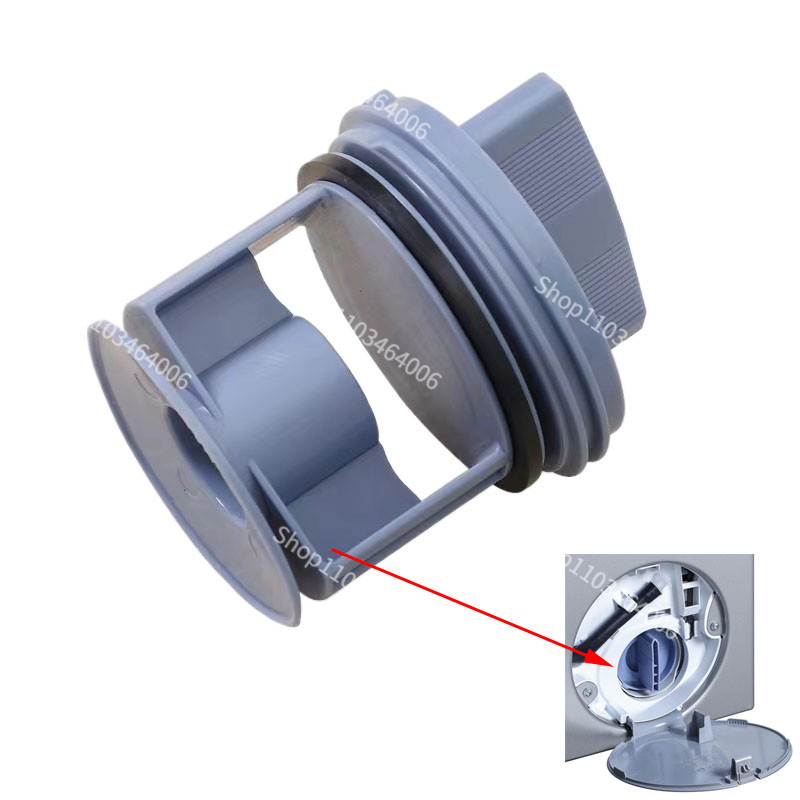 9000969315 ฝาครอบกรองปั๊มท่อระบายน้ําซักรีดสําหรับเครื่องซักผ้า Siemens Bosch Drum IQ500 IQ300 IQ700