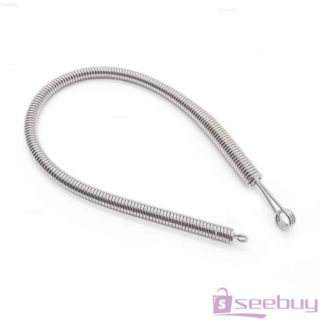 SUY สปริงเข็มร้อยยางยืด เข็มร้อย  คลิปตะขอกลึงเชือก ดึงยางขอบกางเกง Rope Threading Tool - รูปที่ 4