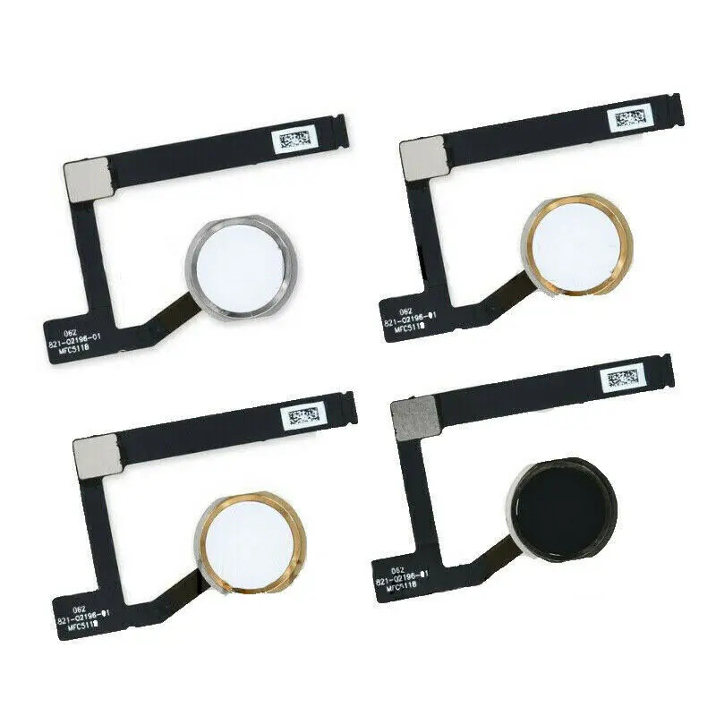 ปุ่มบ้านพร้อมสาย Flex Ribbon Assembly สําหรับ iPad Mini 5 Mini5 2019 A2133 A2124 A2126 A2125 ปุ่มเมนูกลับ Key