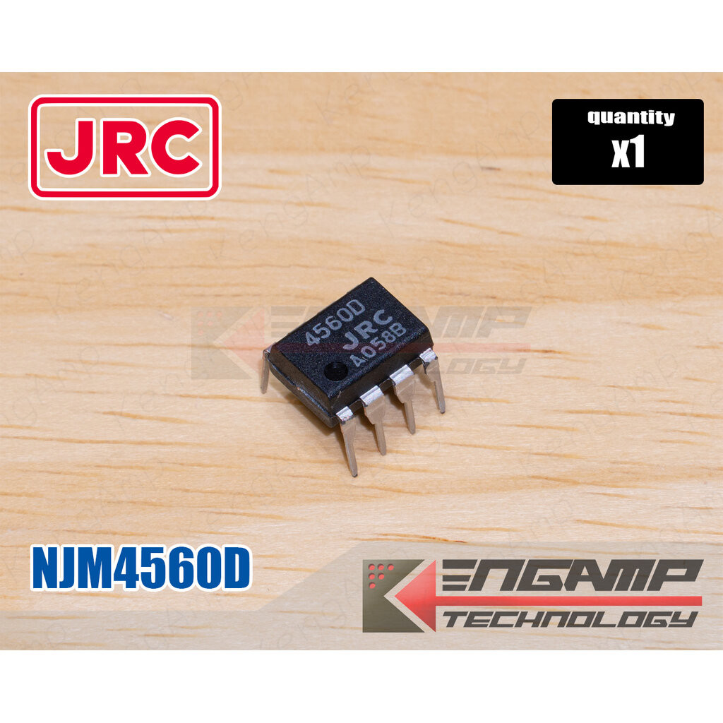(1ตัว) [IC] NJM4560D JRC Dual OP-AMP DIP8