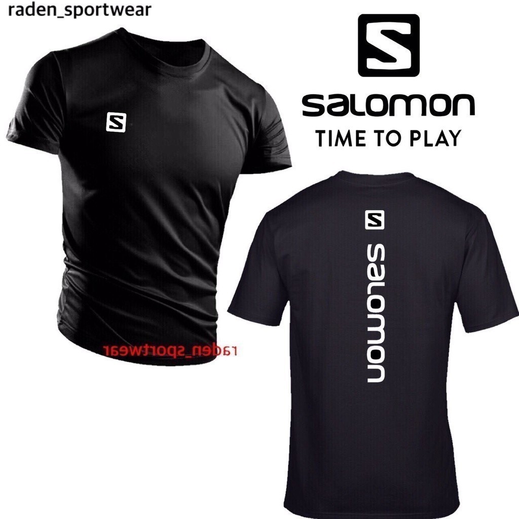 2025 [พร้อมสต็อกแฟชั่น] Salomon Sports Hiking Training Microfiber Jersey / Jersi Microfiber Salomon Sports Hiking Training