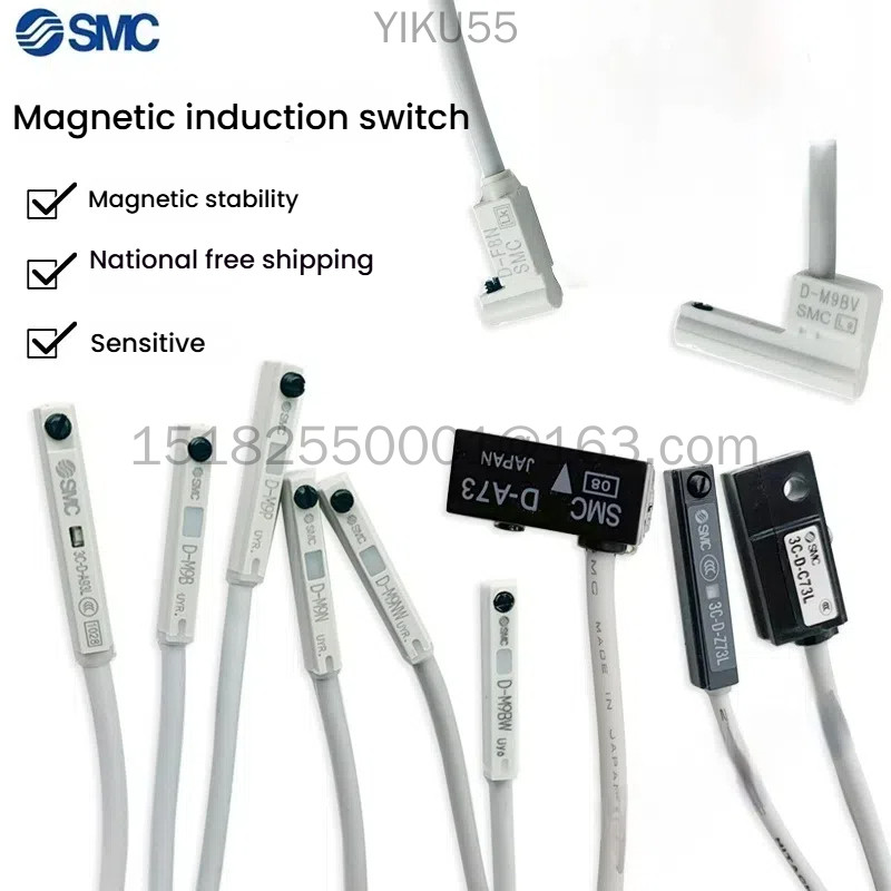 3C- สวิทช์ SMC แม่เหล็ก D-A93/D-Z73/D-C73L/D-M9B/M9N/M9PL/D-F8P/F8N Mla4 3C-