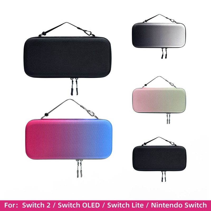 กระเป๋าเดินทางเข้ากันได้กับ Nintendo Switch 2 / Nintendo Switch OLED / Nintendo Switch Lite / Nintendo Switch เกมคอนโซลกระเป๋าพกพา Joy-Con กระเป๋าถือแบบพกพา