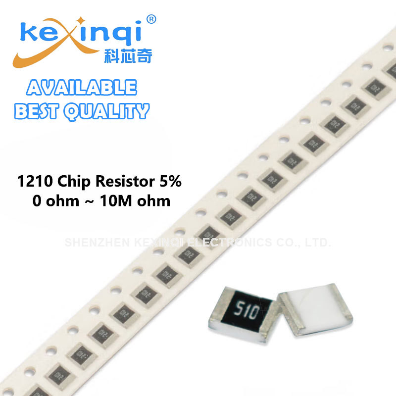 (50 ชิ้น) 1210 ตัวต้านทาน SMD 5% 1/4W 0.1R 910R 2.2R 4.7R 5.1R 0R 1R 10R 22R 47R 50R 51R 100R 120R 220R 330R 510R Ohm Resistance ราคา ถูกที่สุด ดีลบีเคเค แกลเลอรีภาพที่ 9