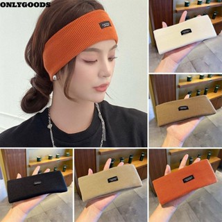 เท่านั้น วงผมถัก,แถบคาดศีรษะออกกําลังกายโยคะสีลูกกวาดกว้าง,แ…