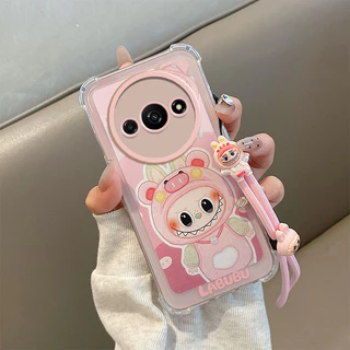 เคส Redmi A3 อะนิเมะถุงลมนิรภัยป้องกันการตกเคสซิลิโคนอ่อนนุ่ม YX1