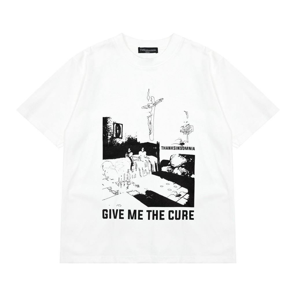 Kuina White Thanksinsomnia เสื้อยืด