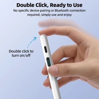 GOOJODOQ Universal Stylus พร้อมจอแสดงผลแม่เหล็กความปลอดภัยอุปกรณ์เสริมทนทานและเปลี่ยนได้ POM Nibs