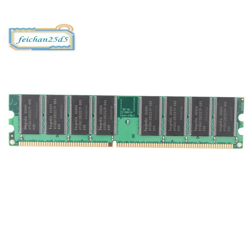 DDR 1GB หน่วยความจํา PC Ram DDR1 เดสก์ท็อป PC3200 400MHz 184 Pin Non-ECC คอมพิวเตอร์ Memoria โมดูล