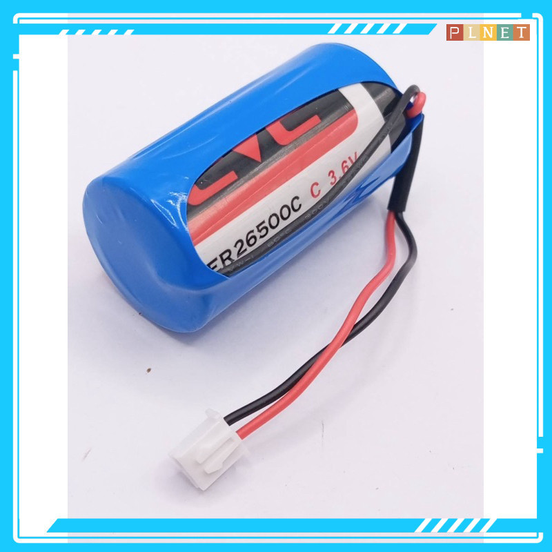 แบตเตอรี่ ER26500 ต่อแจ็คขาว 3.6v ขนาด c  ER26500 ถ่ายจากงานจริงของทางร้านของใหม่มือหนึ่ง