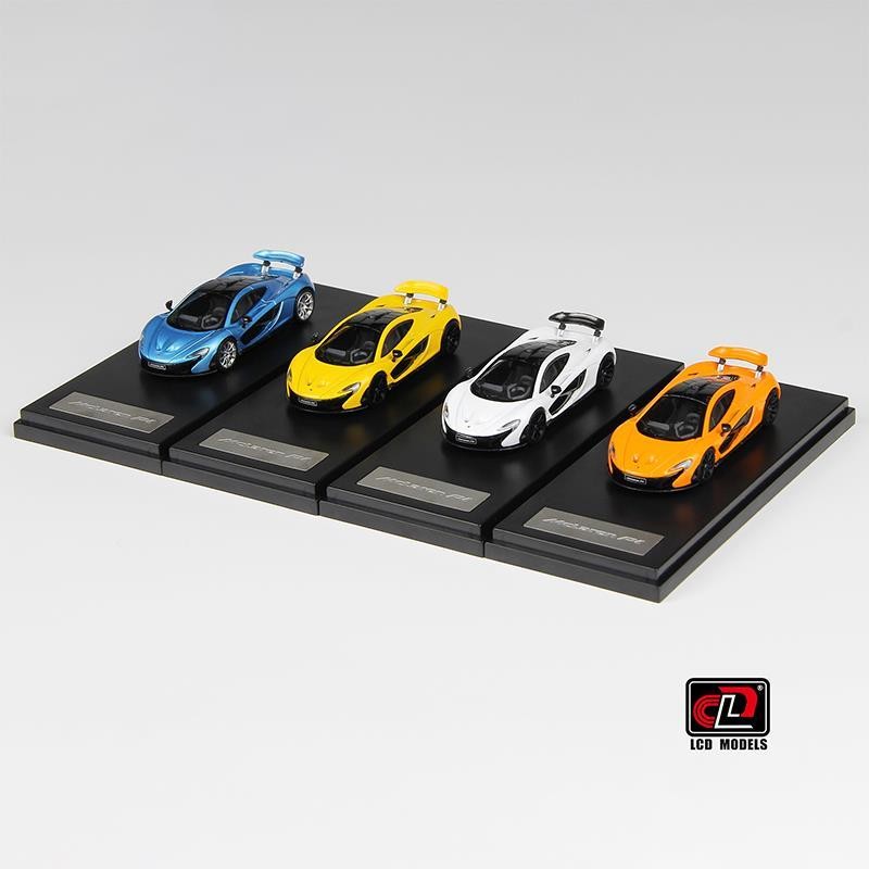 LCD 1: 64 McLaren P1 McLaren Supercar จําลองรถรุ่นคอลเลกชันเครื่องประดับ