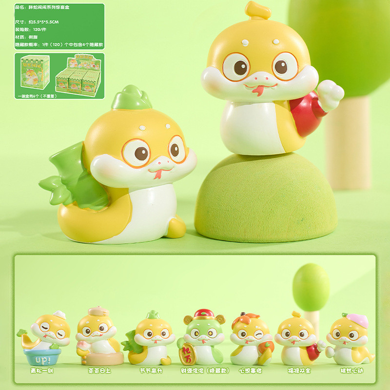 Snake Year Gift | ของขวัญย้ายบ้าน ตกแต่งห้อง สิ่งตกแต่งสำหรับโทรศัพท์ ขนาดเล็ก และน่ารัก