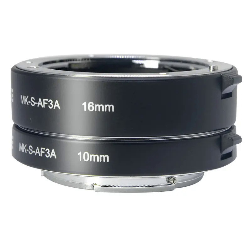 Meike Auto Focus Macro Extension Tube Adapter Ring for Sony E mount NEX3 NEX-5 NEX-7 NEX-6 A7 A7II A