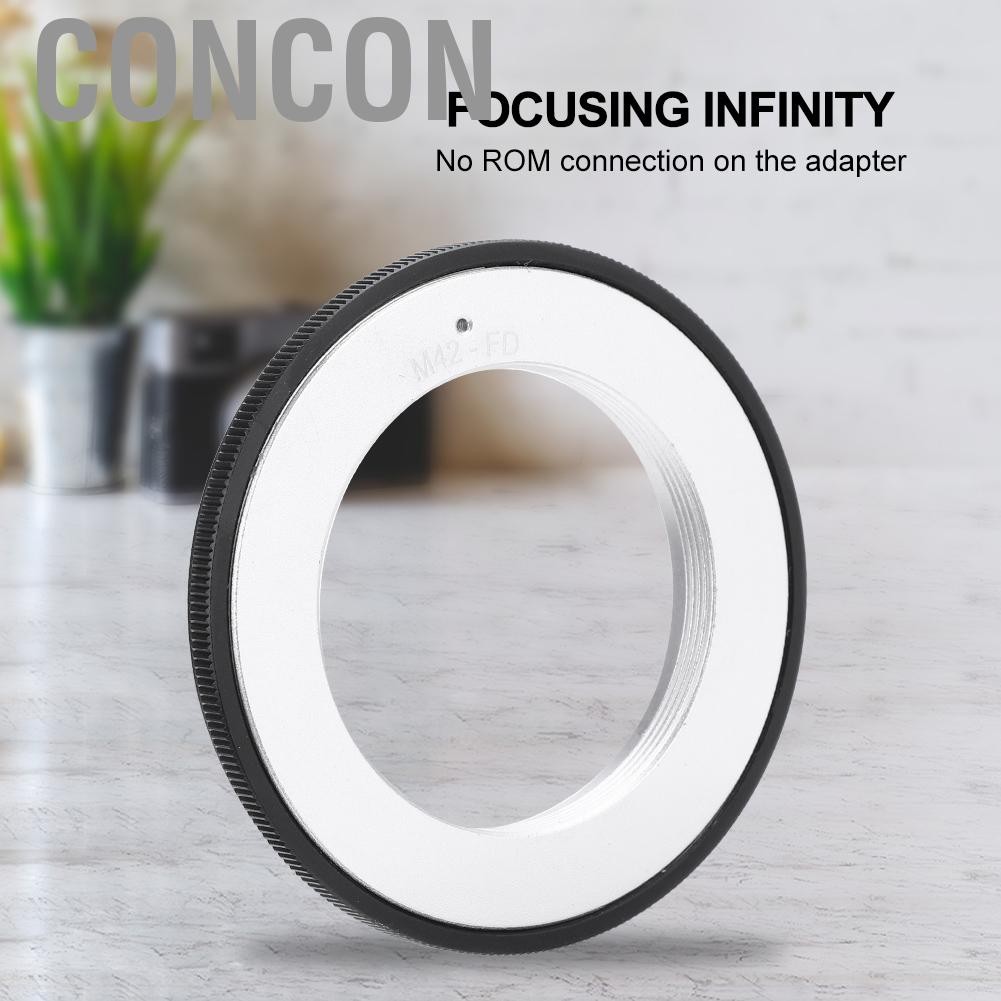 Concon M42-FD M42 อะแดปเตอร์เลนส์เมาท์สกรูอัลลอยด์
