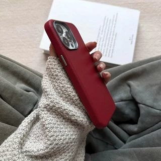 หรูหรา Matte หนังสําหรับ iPhone 16e 16 17 15 14 Plus 13 12 11 Pro Max X XS Max XR 7 8 SE2 เลนส์ป้องกันกันกระแทก