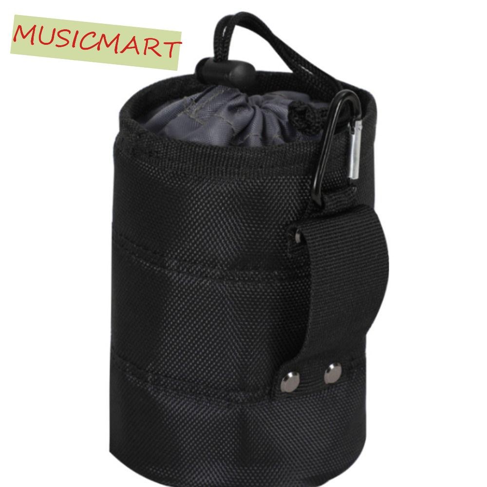 กระเป๋าเครื่องมือฮาร์ดแวร์ MUSICMART, ถุงเก็บสกรูกระบอกมัลติฟังก์ชั่นแบบพกพา, ที่เก็บคัดแยก แขวนได้ ทนต่อการสึกหรอกันน้ําเครื่องมือกระเป๋าคาดเอว