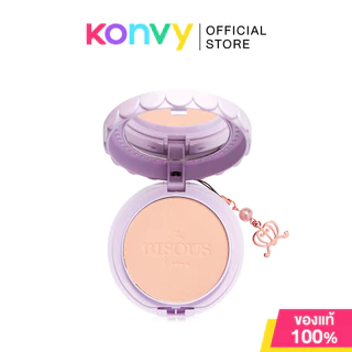 Bisous Bisous Miracle Blooming Anti-Aging Powder Pact SPF30/PA+++ 12g บีซูบีซู แป้งผสมรองพื้น