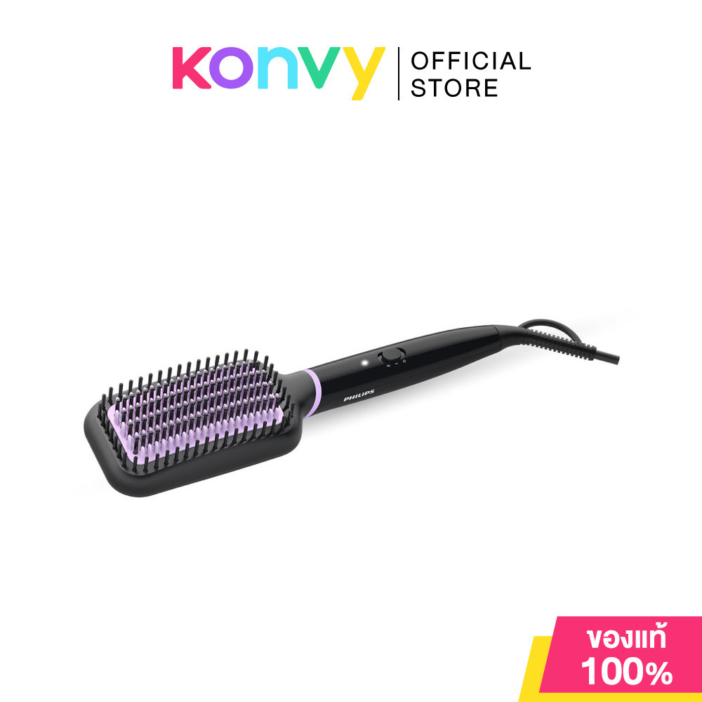 Philips Heated straightening Brush 1pc #BHH880/00 แปรงหวีร้อนยืดผมตรง รุ่น BHH880/00.